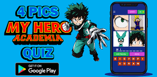 Do you have what it takes to join the avengers or the defenders? 4 Pics Hero Academia Quiz Latest Version For Android Download Apk