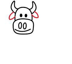 Boneka kepala binatang kartun lucu untuk mobil Cara Menggambar Sapi Sketsa Sapi Mewarnai Terlengkap Mudah Terbaru