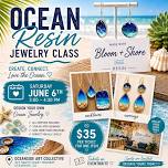 Create your own beautiful ocean inspired resin jewelry!