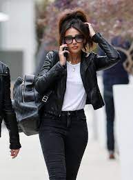 Michelle keegan puts on a leggy display for spot of lunch. Michelle Keegan Urban Street Style Leaving The Gym In La Celebmafia