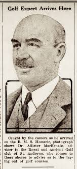 Dr. Alister MacKenzie