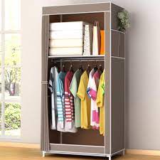 Wardrobe cabinetry stores shoes, sweaters, hanging and clothing over flow from the master bedroom. Buy Multi Function Cloth Wardrobe Single Small Fabric Wardrobe Folding Clothing Storage Cabinet Home Furniture Closet Diy Assembly Closet Dustproof At Affordable Prices Free Shipping Real Reviews With Photos Joom
