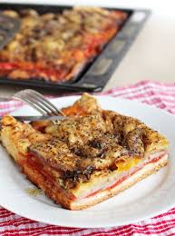 Blechpizza A La Mama Kuchendeern Blechpizza Leckerschmecker Rezepte