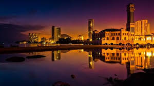 Tranquil and nice sea scenery om the floating mosque. Tanjung Bungah Floating Mosque Stock Footage Video 100 Royalty Free 1020661807 Shutterstock