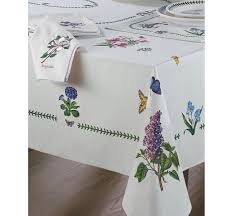 Robot Check Portmeirion Table Cloth Tablecloths For Sale