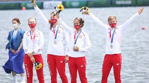 Na najwyższym stopniu podium stanęli: Tokio 2020 Wioslarstwo Polska Czworka Podwojna Kobiet Zdobyla Srebrny Medal Polsat Sport