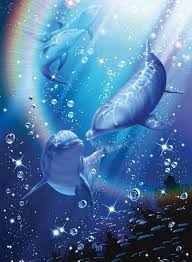 christian riese lassen dolphins dolphin art dolphin painting ocean art
