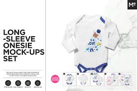 Inside psd file you can change the color of cuff and border of cuff separately. 25 Baby Onesie Bodysuit Psd Mockups Decolore Net