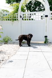 Weedseal® fence and border guard is a durable rubber strip that lies beneath fencing or along objects to prevent the growth of grass and weeds. How To Install A Paver Walkway Finding Silver Pennies