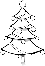 Novoletna Smreka Christmas Tree Coloring Page Tree Coloring Page Christmas Tree Clipart