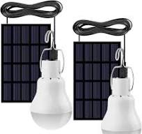 Solar Light Bulb Portable 350LM Solar Powered Camping Light Led Lantern  Outdoor for Lamp Light Hiking Fishing Tent Indoor Shed Chicken Coop  Hurricane ...
