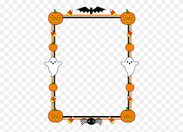 Are there any free borders for happy halloween? Halloween Clip Art Cute Halloween Border Frame Reading Border Clipart Stunning Free Transparent Png Clipart Images Free Download