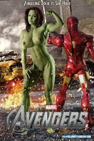 Angelina Jolie Incredible Hulk The Avengers Nsfw 001 « Celebrity Fakes 4U