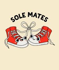 Sole Mates Cute Shoe Pun Apron Spreadshirt Cute Puns Long Sleeve Shirt Men Funny Drawings