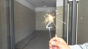 A sparkler's candle cone shoots a fountain but leaves lots of residue on the cake and makes the icing melt. Number Shape Sparkler Youtube