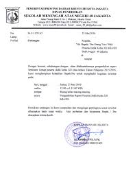 Sma negeri 1 kota bandung. Contoh Surat Resmi Pengambilan Raport