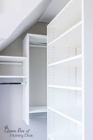 You can mount the drawers to the right or left, according to your needs. Easy Diy Closet System Queen Bee Of Honey Dos