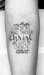 Confidence is the greatest friend. Christian Tattoos Fantastic Christian Tattoo Designs Ideas