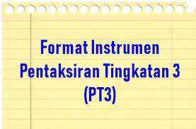 Kepada semua guru dan ibubapa yang ingin memuat turun soalan, jadikanlah gurubesar.my sebagai hub pencarian soalan peperiksaan terbaik anda. Format Baharu Dan Contoh Soalan Pt3 2019