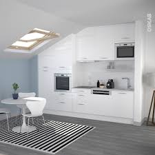 Cuisine Blanche Design Meuble Iris Blanc Brillant Oskab Meuble Cuisine Blanc Interieur De Cuisine Meuble Cuisine