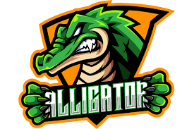 Alligator Sport Mascot Logo Design By Visink Thehungryjpeg Com Logo Design Mascot Illustration Design