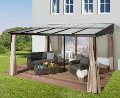 Konifera Anbaupavillon Hawaii Bxl 300x400 Cm Dunkelbraun Fur 799 99 Gestell Aus Pulverbeschichtetem Aluminium Bei O Anbaupavillon Terrassendach Pavillon