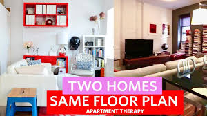 500 sq ft apartment floor plan. Two 500 Sq Ft West Village Homes Two Homes Same Floor Plan Apartment Therapy Youtube