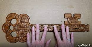 15% off with code zazpartyplan. Alice In Wonderland Decor Craft Room Makeover Giant Painted Key Hometalk