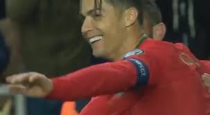 Video Cristiano Ronaldo Hat Trick Goal Against Lithuania Witty Futty Cristiano Ronaldo Ronaldo Cristiano Ronaldo 7