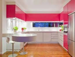 15 Modern Kitchen Design Ideas In Bright Color Combinations Kitchen Design Color Pink Kitchen Cabinets Kitchen Cabinets Color Combination