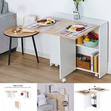 Modular Folding Dining Table In 2020 Dining Table Small Space Small Dining Table Apartment Space Saving Dining Room Table