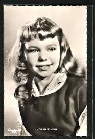 AK Schauspielerin Ingrid Simon in..