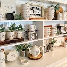 As you browse our selection of coffee shop decor for sale, don't forget to add coffee mugs to the mix for the best assortment for your boutique. Amazing Diy Rae Dunn Display Ideas And Pictures 53 Read More Farmhouse Kitchen Decor Kitchen Decor Home Decor