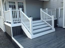 Decks transcends tropics island mist picture 1750 for measurements 2200 x 1650. Trex Transcends Island Mist Lido Beach Modern Terrace New York By Stellar Decks Houzz