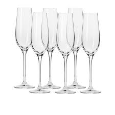 These are tall, narrow bowls designed to hold sparkling wines. Champagne Flute Glass Set Of 6 Neoking Online Shop