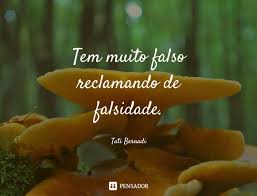 As 18 Melhores Indiretas Para Pessoas Falsas Pensador