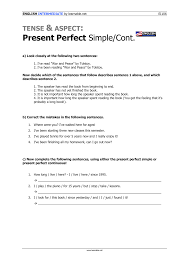 Present Perfect Simple Vs Continuous Intermediate Level Unterrichtsmaterial Im Fach Englisch In 2020 Present Perfect Simple Englischunterricht Berufliche Bildung