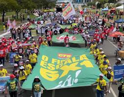 CTB participa da Marcha da Classe Trabalhadora em Brasília pelo fim da escala 6×1