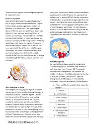 St Valentines Day Reading Comprehension Reading Comprehension Worksheets Reading Comprehension Comprehension Worksheets