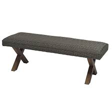 Special price aed 1,479.00 regular price aed 3,699.00. Style Selections Campbellville Backless Padded Bench Brown Lg 19110 Bh Rona