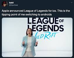 Account recovery, safety, & data. Apple Tries Appealing To Gamers With League Of Legends Gets Laughed Out Funny Gallery
