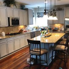 Now you are ready for restaining kitchen cabinets! Tips For Successfully Refinishing Kitchen Cabinets Dengarden