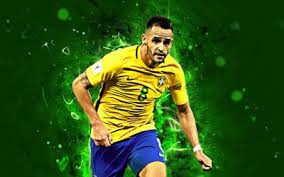 Renato soares de oliveira augusto is a brazilian professional footballer who plays as a midfielder for chinese club beijing guoan and the br. Download Wallpapers Renato Augusto Goal Brazil National Team Fan Art Augusto Soccer Footballers Neon Lights Football Stars Brazilian Football Team For Desktop Free Pictures For Desktop Free