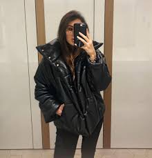 Pin By Nanushka On Who S Wearing Nanushka Puffer Jacket Style Cool Street Fashion Black Puffer Jacket