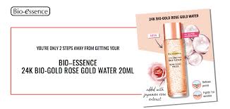 Having free samples for your baby delivered to doorstep is easy. Free Bio Essence 24k Bio Gold Rose Gold Water Sample Giveaway To Your Doorstep