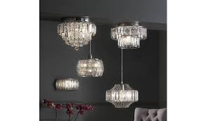 Tighten the screws with a screwdriver as needed to ensure the light fixture is secure and flush against the ceiling. Buy Argos Home Opulence Crystal Glass Flush Ceiling Light Ceiling Lights Argos