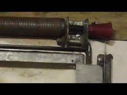 Call us today for a free estimate: Garage Door Cone Cable Change Youtube