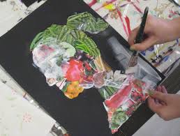 Giuseppe Arcimboldo Fruit Face Vegetable Head Project Giuseppe Arcimboldo Vegetable Crafts Vegetable Painting