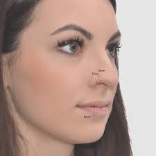 57 hand picked nose ring thickness chart