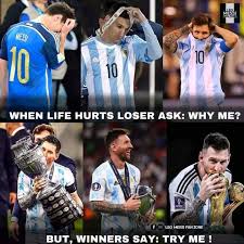 In 2014, Lionel Messi came so close but walked away with heartbreak! 💔 In  2022, he returned stronger and fulfilled the ultimate dream of his career!  🏆🇦🇷 From pain to glory; the